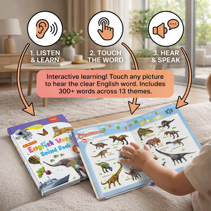 Talking English Learning Book for Children