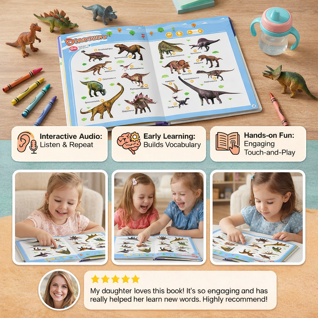 Talking English Learning Book for Children