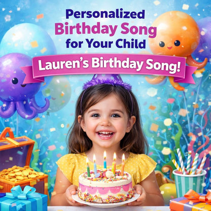 Personalized Birthday Song for Your Child