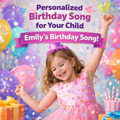 Personalized Birthday Song for Your Child